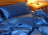 Blue elegant bedding set